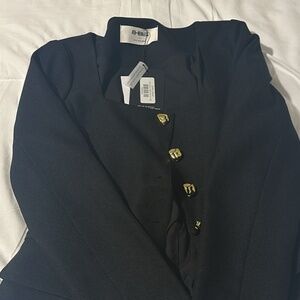Black suit jacket